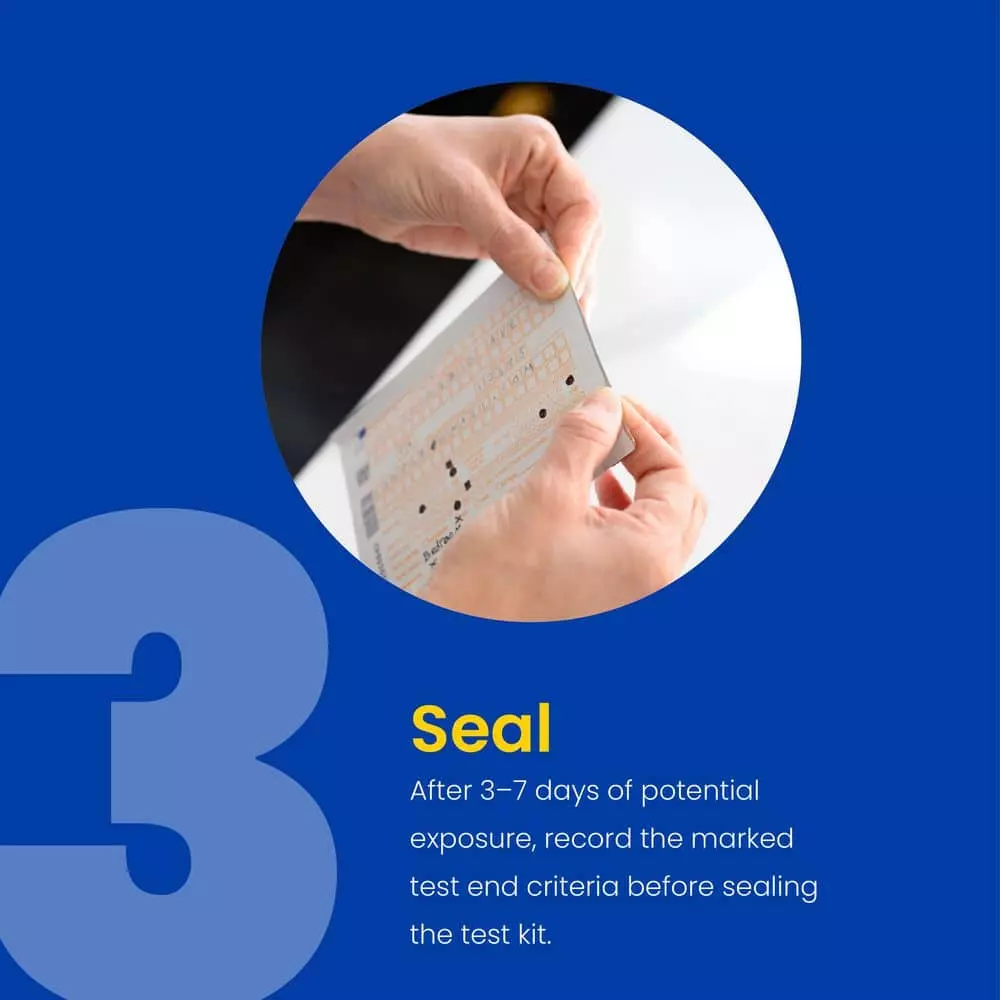 Aprilaire Short-Term Radon Gas Test Kit (2-Pack) 6 Aprilaire Short-Term Radon Gas Test Kit (2-Pack) - Image 5