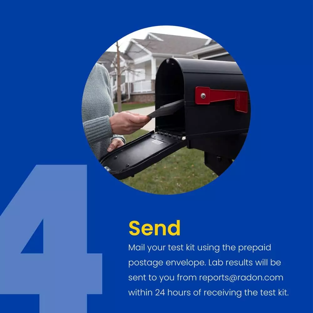 Aprilaire Short-Term Radon Gas Test Kit (2-Pack) 7 Aprilaire Short-Term Radon Gas Test Kit (2-Pack) - Image 6