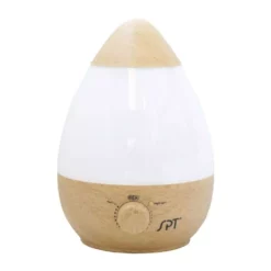 SPT Ultrasonic Cool Mist Humidifier with Fragrance Diffuser (Wood Grain)