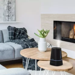 Pure Enrichment Hume Max Top Fill Humidifier in Black -Air Quality Shop black pure enrichment humidifiers pehumtop k 66 1000