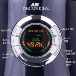 Air Innovations 1.7 Gal. Cool Mist Digital Humidifier for Large Rooms - Up to 600 sq. ft. -Air Quality Shop blacks air innovations humidifiers humid13 blk 4f 1000