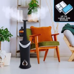 Air Innovations 1.7 Gal. Cool Mist Digital Humidifier for Large Rooms - Up to 600 sq. ft. -Air Quality Shop blacks air innovations humidifiers humid13 blk 76 1000