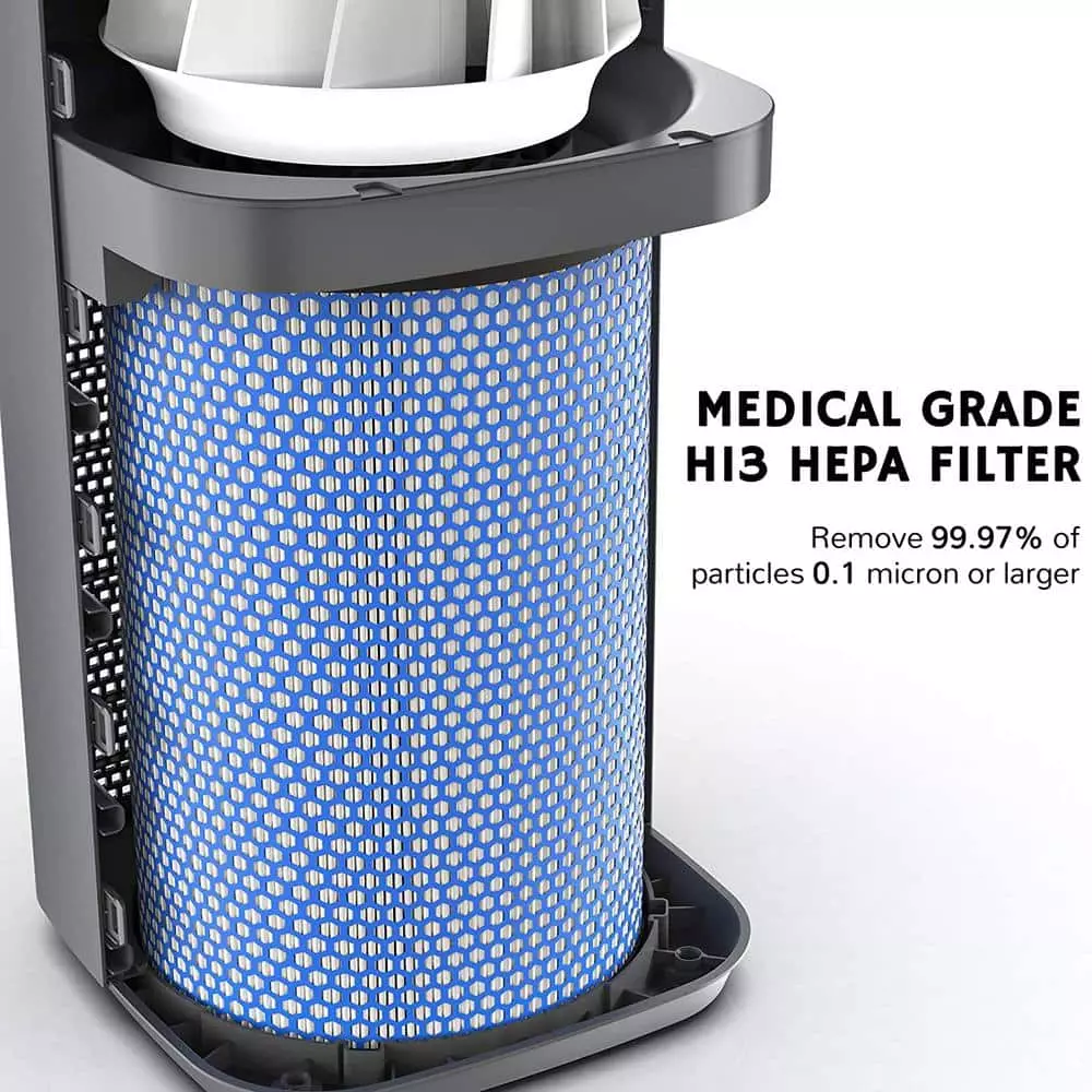 Airthereal AGH380 UV-C Air Purifier with H13 True HEPA Filter for Large Rooms, Home, Office, and Classroom - 519 Sq.Ft. -Glory Days 4 Airthereal AGH380 UV-C Air Purifier with H13 True HEPA Filter for Large Rooms, Home, Office, and Classroom - 519 Sq.Ft. -Glory Days - Image 2