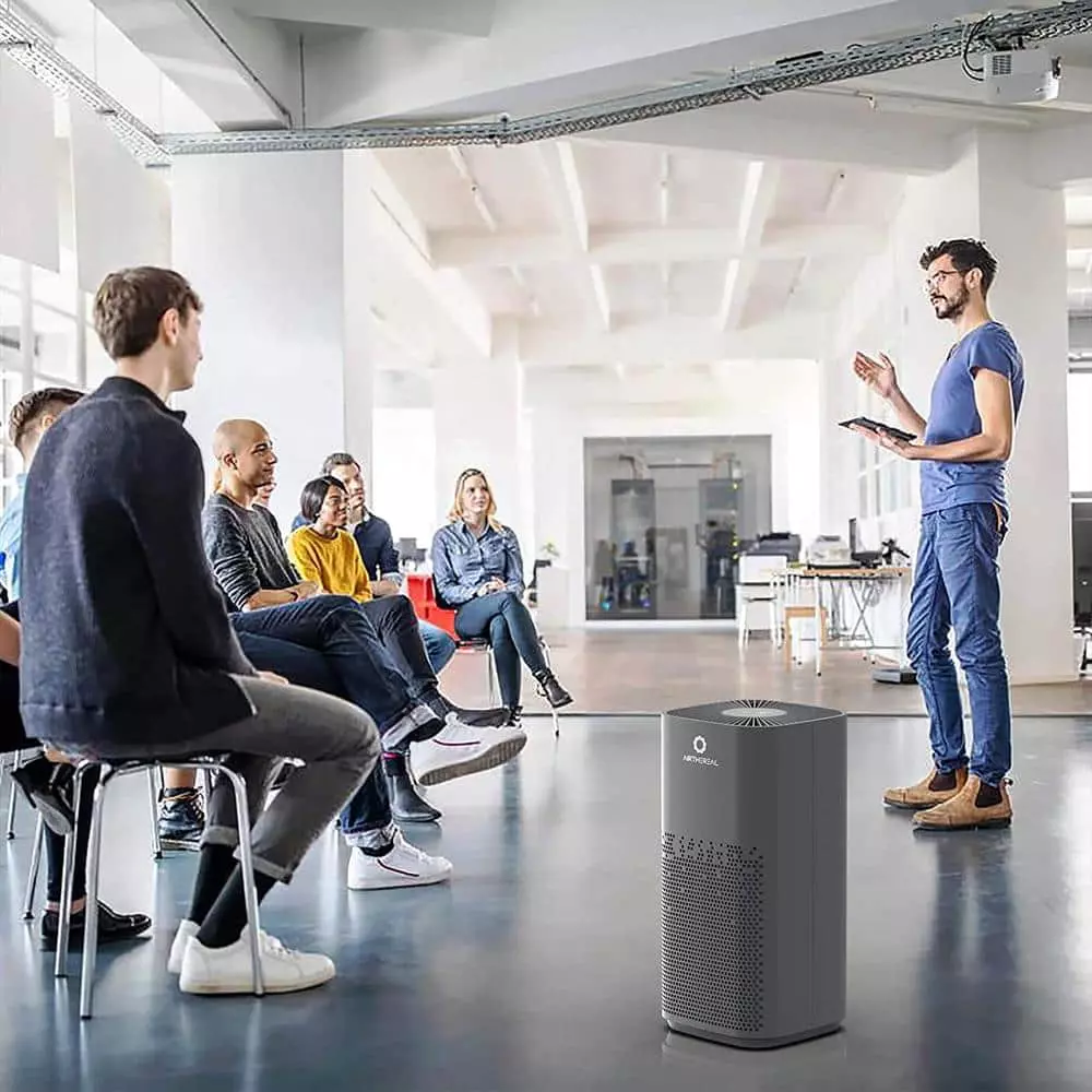 Airthereal AGH380 UV-C Air Purifier with H13 True HEPA Filter for Large Rooms, Home, Office, and Classroom - 519 Sq.Ft. -Glory Days 8 Airthereal AGH380 UV-C Air Purifier with H13 True HEPA Filter for Large Rooms, Home, Office, and Classroom - 519 Sq.Ft. -Glory Days - Image 6