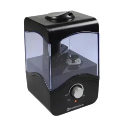 Comfort Zone Personal Wave Whisper-quiet Cool Mist Portable Ultrasonic Aromatherapy Humidifier with Auto Shut-Off -Air Quality Shop blacks comfort zone humidifiers czhd10bk 40 1000