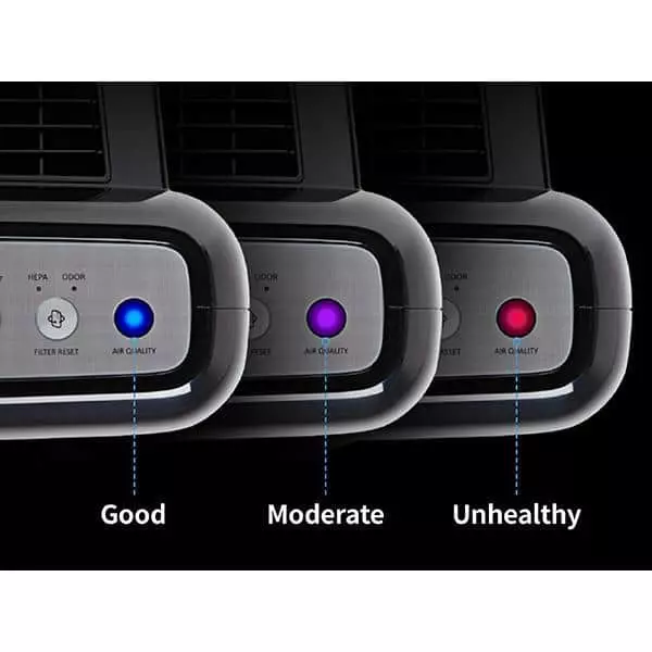 Coway Airmega Mighty True HEPA Air Purifier with 361 sq. ft. Coverage in Black 8 Coway Airmega Mighty True HEPA Air Purifier with 361 sq. ft. Coverage in Black - Image 6