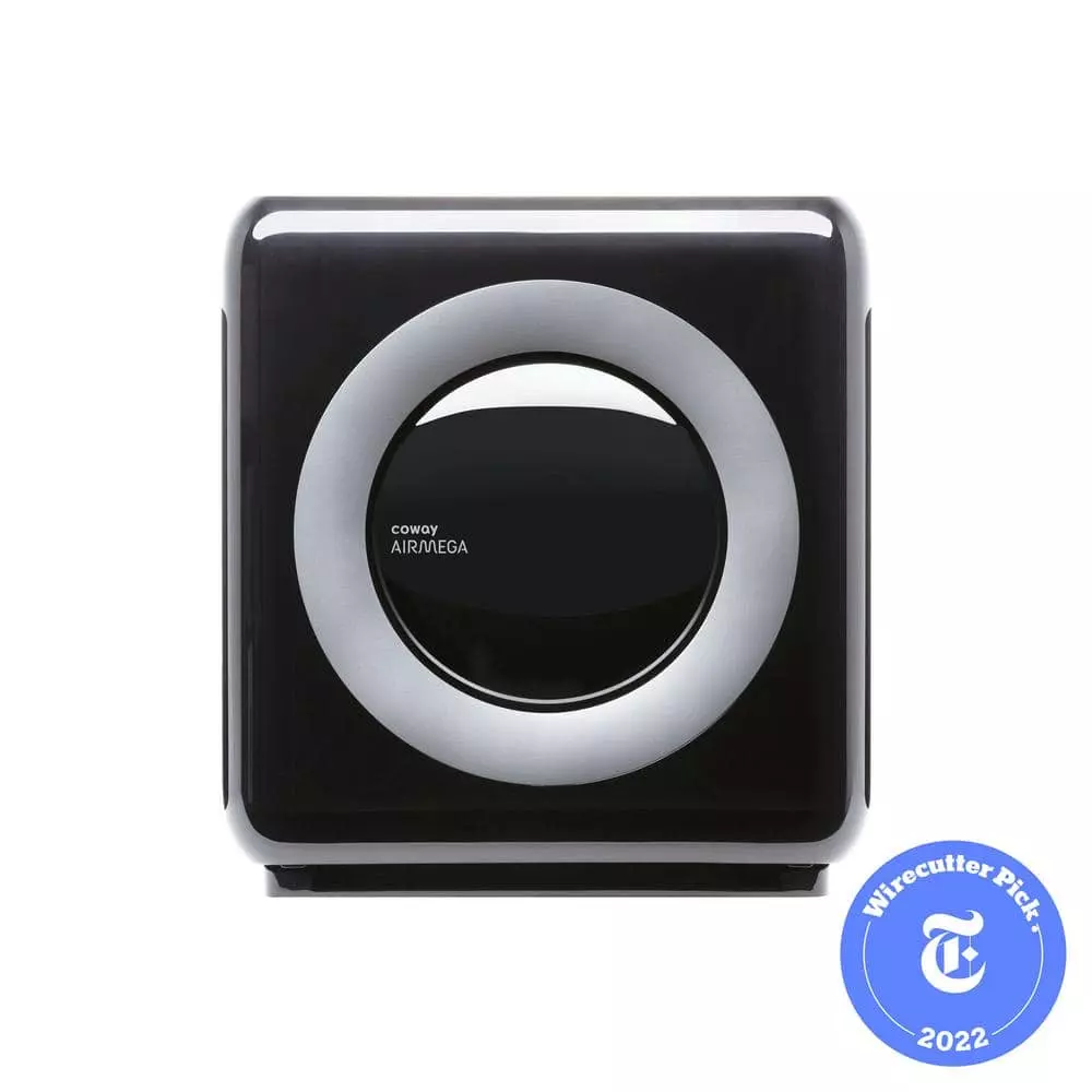 Coway Airmega Mighty True HEPA Air Purifier with 361 sq. ft. Coverage in Black 3 Coway Airmega Mighty True HEPA Air Purifier with 361 sq. ft. Coverage in Black