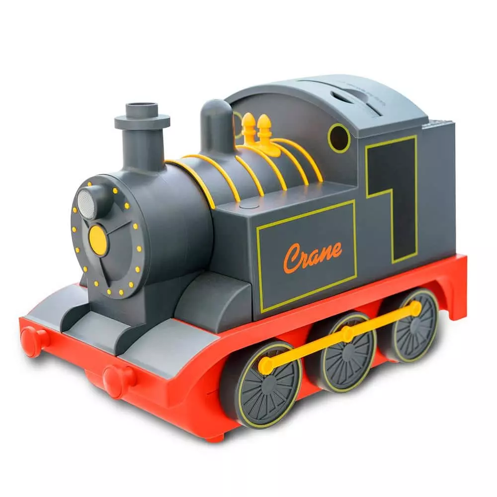 Crane 1 Gal. Adorable Ultrasonic Cool Mist Humidifier for Medium to Large Rooms up to 500 sq. ft. - Train 3 Crane 1 Gal. Adorable Ultrasonic Cool Mist Humidifier for Medium to Large Rooms up to 500 sq. ft. - Train