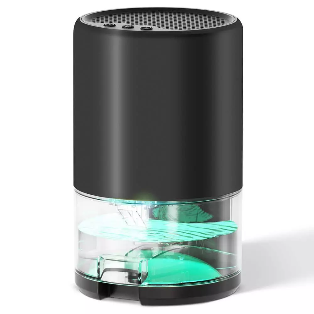 Panergy 35oz, 1-Pint Removed per Day, with Bucket and LED Lights, Quiet and Portable Black Dehumidifier 3 Panergy 35oz, 1-Pint Removed per Day, with Bucket and LED Lights, Quiet and Portable Black Dehumidifier