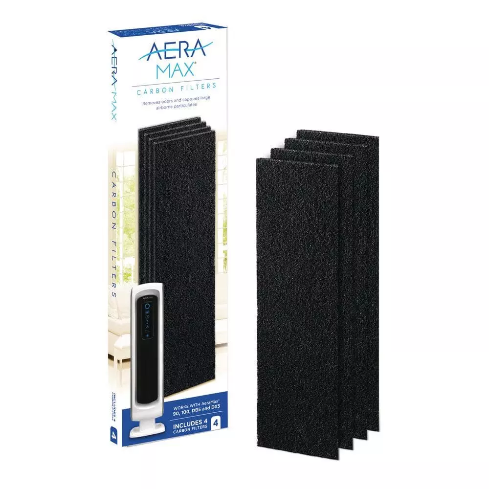 Fellowes AeraMax Carbon Filter for 90/100/DX5 Air Purifiers (4-Pack) 4 Fellowes AeraMax Carbon Filter for 90/100/DX5 Air Purifiers (4-Pack) - Image 2