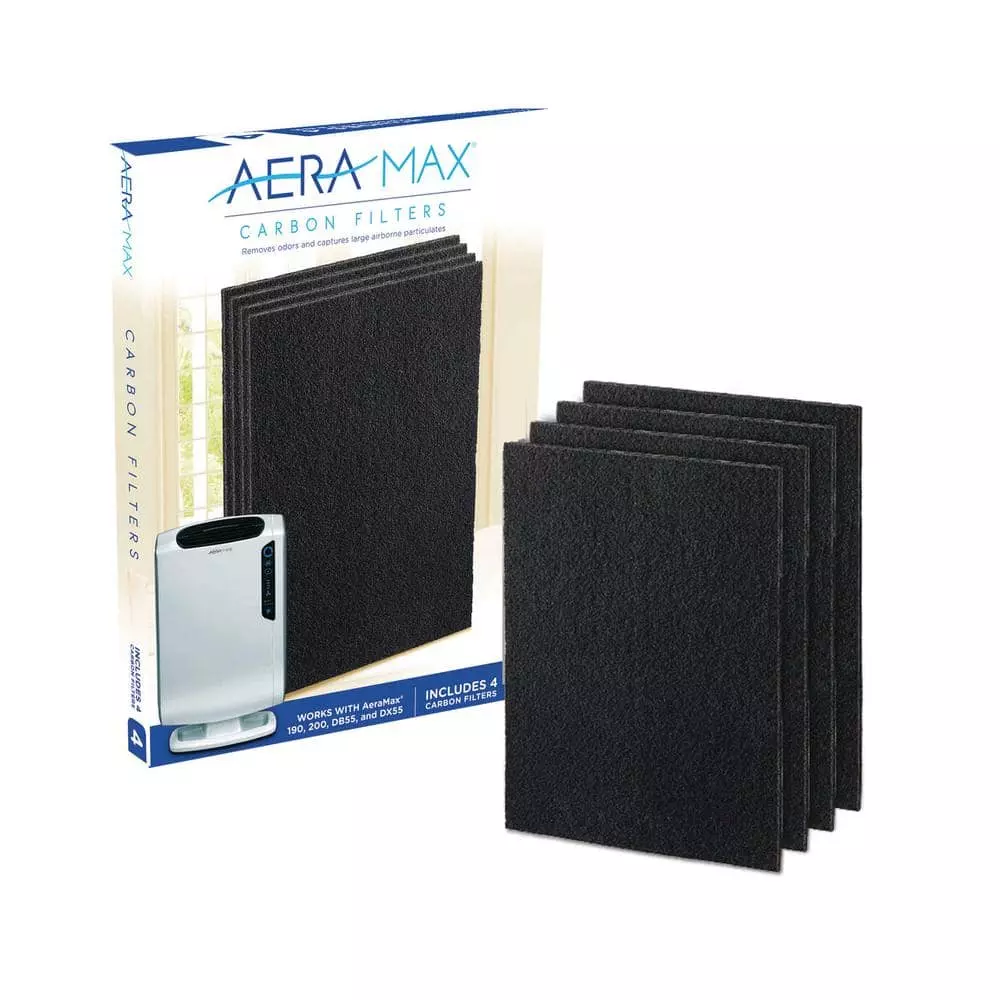 Fellowes AeraMax Carbon Filter for 190/200/DX55 Air Purifiers (4-Pack) 4 Fellowes AeraMax Carbon Filter for 190/200/DX55 Air Purifiers (4-Pack) - Image 2