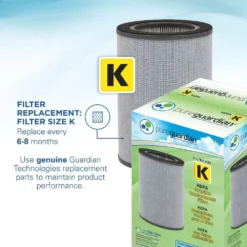 GermGuardian HEPA Genuine Replacement Filter K 14 GermGuardian HEPA Genuine Replacement Filter K -Air Quality Shop blacks germguardian air filter parts flt9400 fa 1000