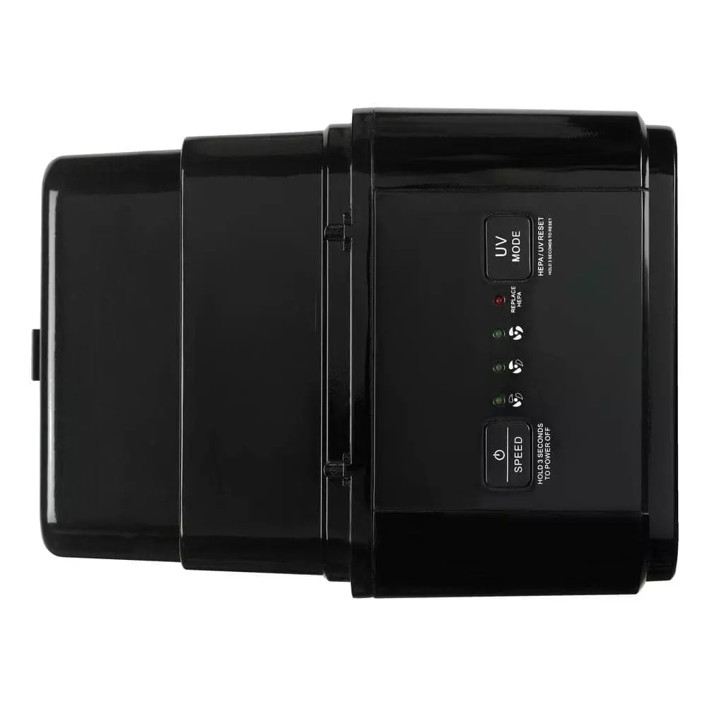 GermGuardian Elite 5-in-1 Air Purifier with Pet Pure True HEPA filter, UV Sanitizer for Medium Rooms up to 153 Sq Ft, Black 6 GermGuardian Elite 5-in-1 Air Purifier with Pet Pure True HEPA filter, UV Sanitizer for Medium Rooms up to 153 Sq Ft, Black - Image 4