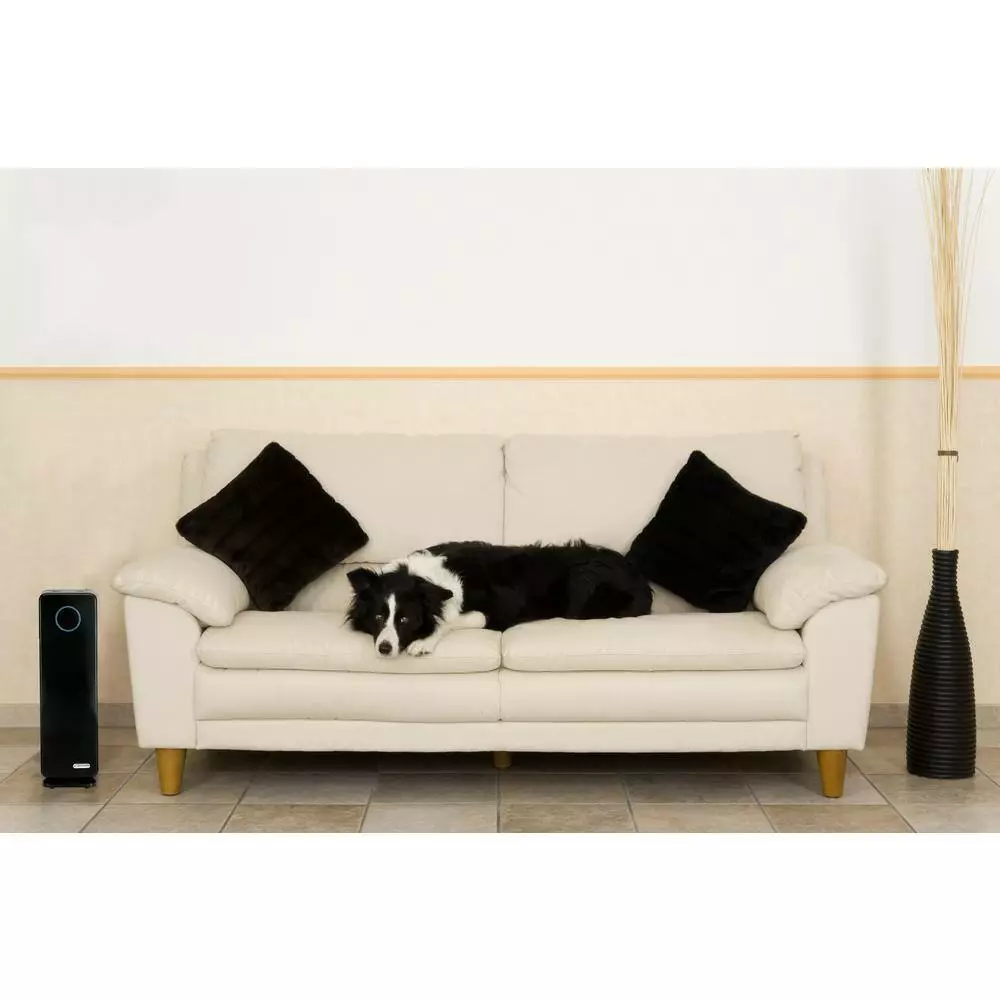 GermGuardian Elite 5-in-1 Air Purifier with Pet Pure True HEPA filter, UV Sanitizer for Medium Rooms up to 153 Sq Ft, Black 13 GermGuardian Elite 5-in-1 Air Purifier with Pet Pure True HEPA filter, UV Sanitizer for Medium Rooms up to 153 Sq Ft, Black - Image 11