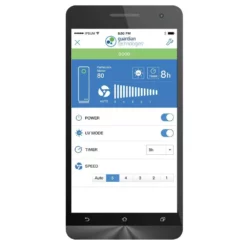 GermGuardian 28 in. Smart Elite 4-in-1 Air Purifier with True HEPA filter, and Wifi for Medium Rooms up to 181 Sq. Ft., Black 12 GermGuardian 28 in. Smart Elite 4-in-1 Air Purifier with True HEPA filter, and Wifi for Medium Rooms up to 181 Sq. Ft., Black -Air Quality Shop blacks germguardian air purifiers cdap5500bca 1f 1000