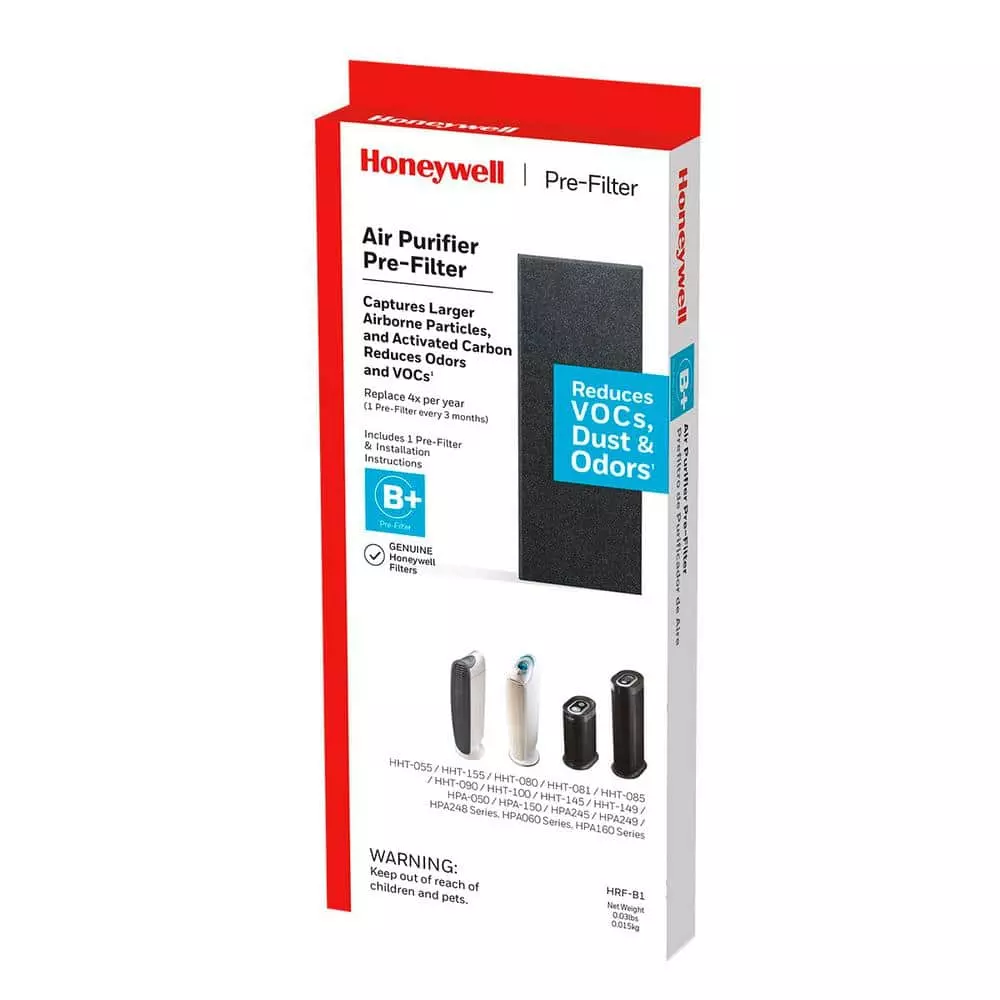 Honeywell Premium Odor Reducing Air Purifier Pre-Filter 3 Honeywell Premium Odor Reducing Air Purifier Pre-Filter