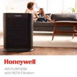 Honeywell HEPA Air Purifier, Large Room (310 sq. ft.) Black 15 Honeywell HEPA Air Purifier, Large Room (310 sq. ft.) Black -Air Quality Shop blacks honeywell air purifiers hpa200 c3 1000