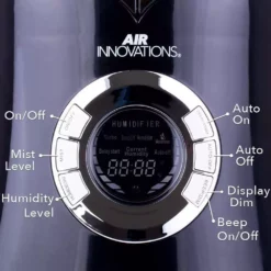 Unbranded Ultrasonic Cool Mist Humidifier with Refills (12-Pack) 7 Unbranded Ultrasonic Cool Mist Humidifier with Refills (12-Pack) -Air Quality Shop blacks humidifiers humid23 black ap01 lavender 4f 1000