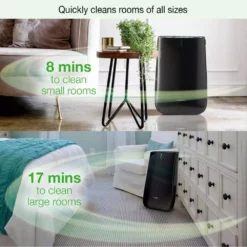 Lasko Pure Platinum Slim Profile Air Purifier with HEPA-Type Filtration and Auto Clean 16 Lasko Pure Platinum Slim Profile Air Purifier with HEPA-Type Filtration and Auto Clean -Air Quality Shop blacks lasko air purifiers hf25630 40 1000 1