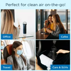 MEDIFY AIR Portable Air Purifier with True HEPA H13 Filter 40 sq. ft. Coverage Black (1-Pack) -Air Quality Shop blacks medify air air purifiers ma 10 b1 fa 1000