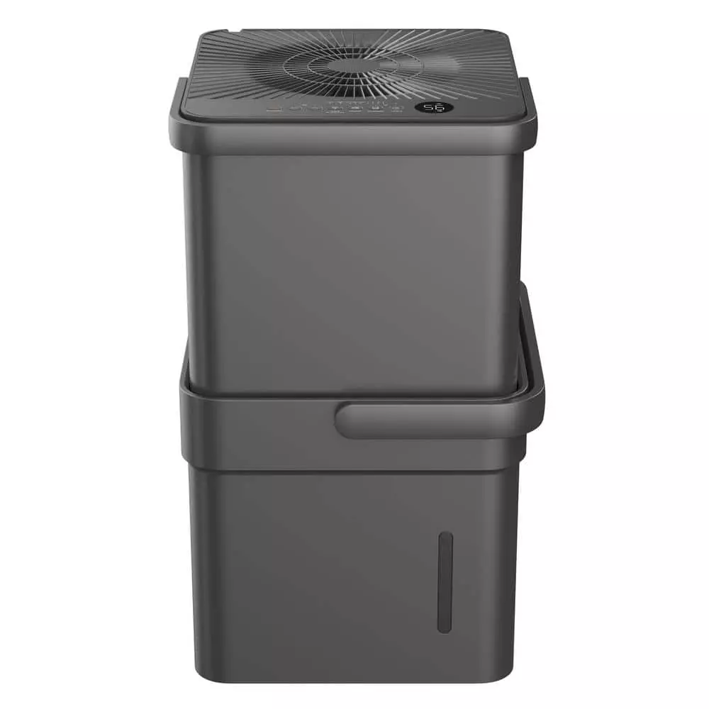 Midea 50-Pint CUBE Smart Dehumidifier with Pump, 3X More Water Capacity, ENERGY STAR MOST EFFICIENT for up to 4,500 sf 6 Midea 50-Pint CUBE Smart Dehumidifier with Pump, 3X More Water Capacity, ENERGY STAR MOST EFFICIENT for up to 4,500 sf - Image 4