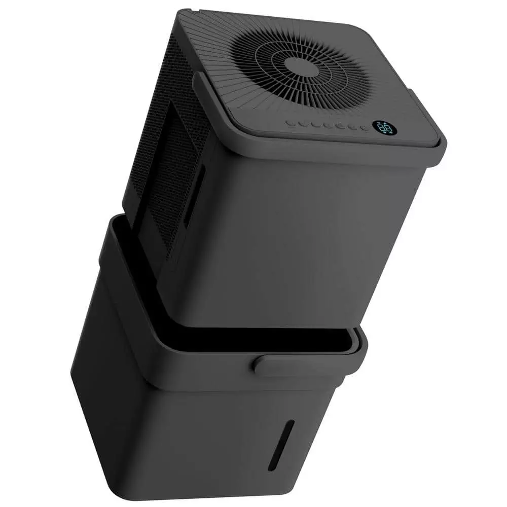 Midea 50-Pint CUBE Smart Dehumidifier with Pump, 3X More Water Capacity, ENERGY STAR MOST EFFICIENT for up to 4,500 sf 4 Midea 50-Pint CUBE Smart Dehumidifier with Pump, 3X More Water Capacity, ENERGY STAR MOST EFFICIENT for up to 4,500 sf - Image 2