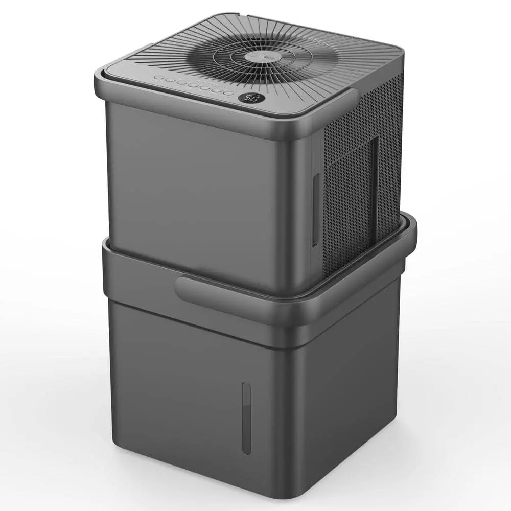 Midea 50-Pint CUBE Smart Dehumidifier with Pump, 3X More Water Capacity, ENERGY STAR MOST EFFICIENT for up to 4,500 sf 5 Midea 50-Pint CUBE Smart Dehumidifier with Pump, 3X More Water Capacity, ENERGY STAR MOST EFFICIENT for up to 4,500 sf - Image 3
