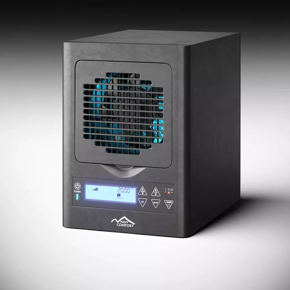 New Comfort Black BL 3000 6 Stage Ozone Generator Air Purifier with Electronic Display 6 New Comfort Black BL 3000 6 Stage Ozone Generator Air Purifier with Electronic Display - Image 4