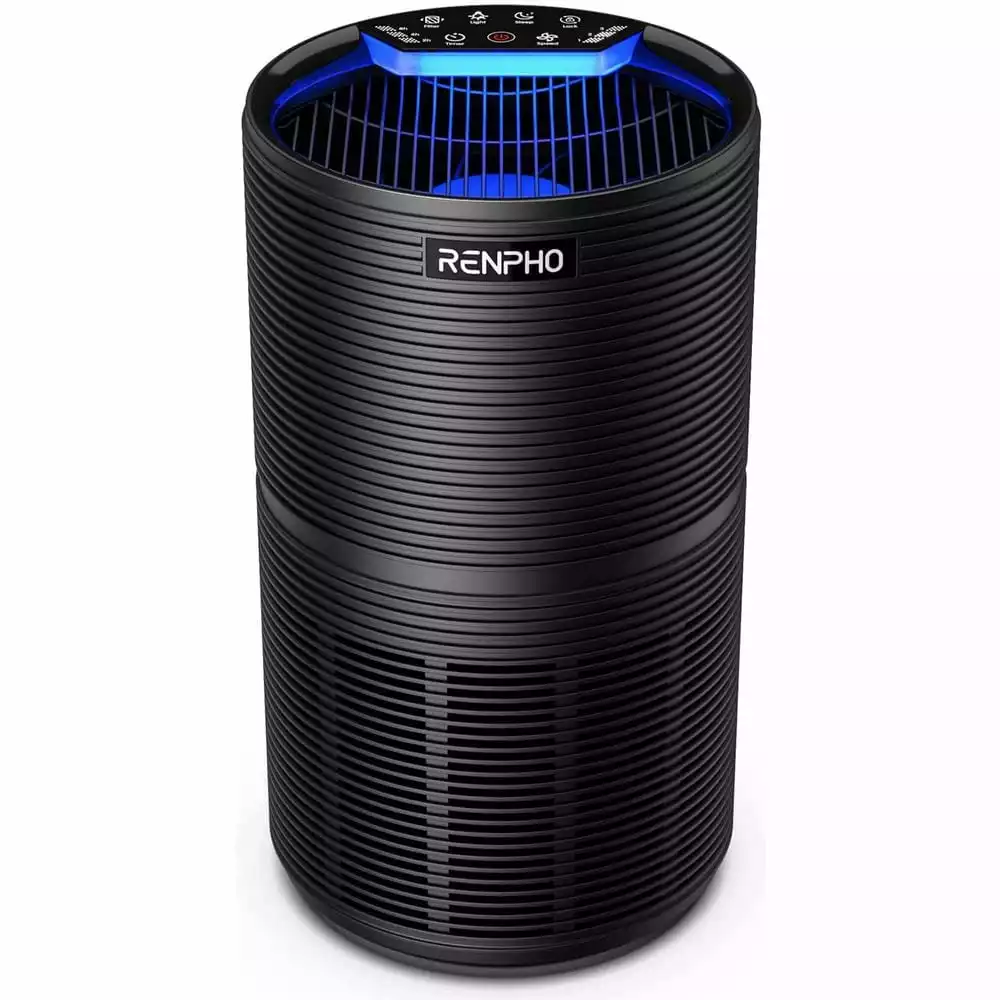 RENPHO Air Purifier Air Cleaner for Home Large Room 720 sq.ft. HEPA Filter in Black 3 RENPHO Air Purifier Air Cleaner for Home Large Room 720 sq.ft. HEPA Filter in Black