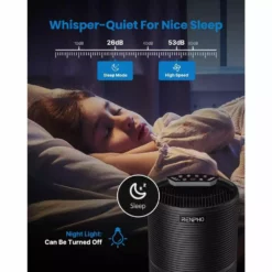 RENPHO Air Purifier Air Cleaner for Home Large Room 720 sq.ft. HEPA Filter in Black 11 RENPHO Air Purifier Air Cleaner for Home Large Room 720 sq.ft. HEPA Filter in Black -Air Quality Shop blacks renpho air purifiers pus rp ap088b bk 66 1000