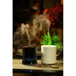 SPT Ultrasonic Aroma Diffuser Humidifier with Ceramic Housing in Black -Air Quality Shop blacks spt humidifiers sa 055b 4f 1000