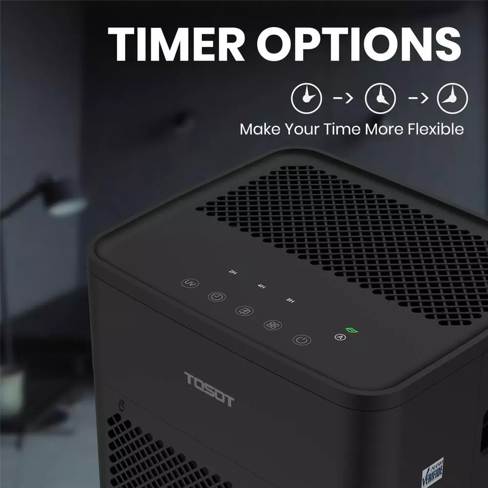 Tosot Air Purifier with H13 True HEPA Filter for Home 8 Tosot Air Purifier with H13 True HEPA Filter for Home - Image 6