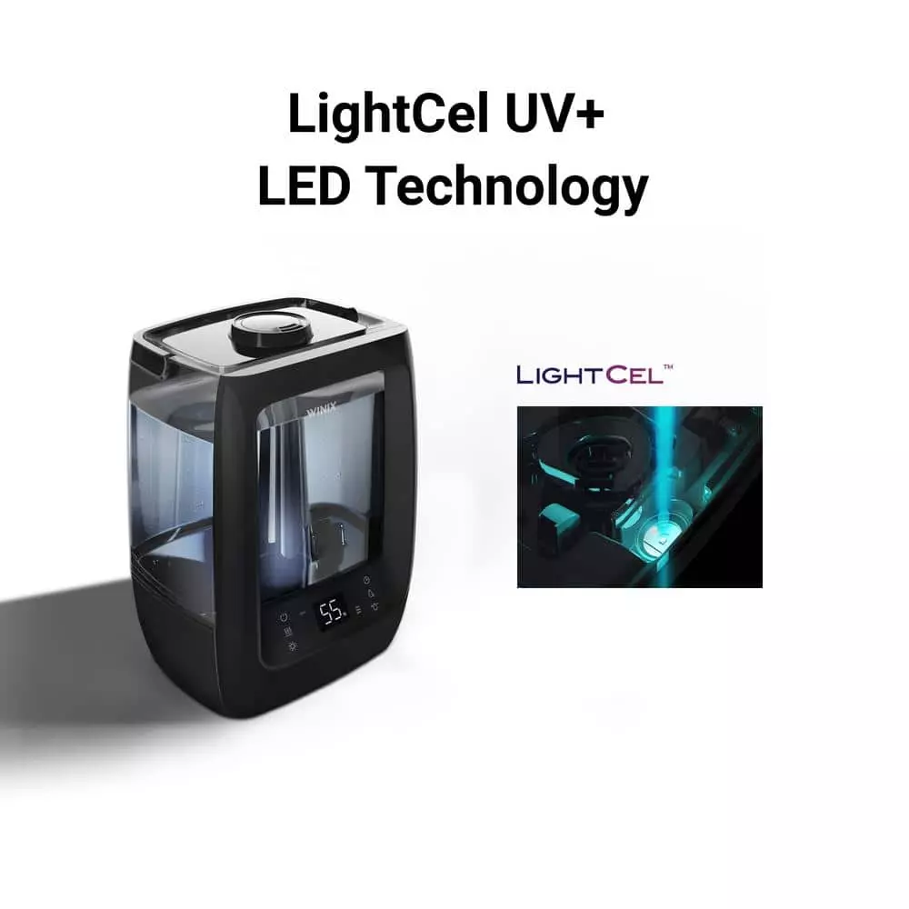 Winix L200 2 Gal. Ultrasonic Humidifier with LightCelTM Technology 7 Winix L200 2 Gal. Ultrasonic Humidifier with LightCelTM Technology - Image 5