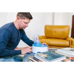 Crane 0.5 Gal. 2-in-1 Warm Mist Humidifier & Personal Steam Inhaler for Small to Medium Rooms up to 250 sq. ft. 18 Crane 0.5 Gal. 2-in-1 Warm Mist Humidifier & Personal Steam Inhaler for Small to Medium Rooms up to 250 sq. ft. -Air Quality Shop blues crane humidifiers ee 5202 d4 1000