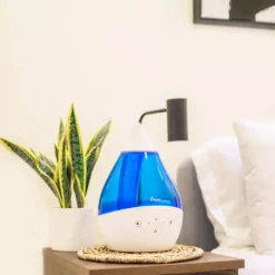 Crane 1 Gal. Top Fill Drop Cool Mist Humidifier with Sound Machine for Medium to Large Rooms up to 500 sq. ft. - Blue/White 13 Crane 1 Gal. Top Fill Drop Cool Mist Humidifier with Sound Machine for Medium to Large Rooms up to 500 sq. ft. - Blue/White -Air Quality Shop blues crane humidifiers ee 5306 4f 1000