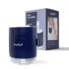 JussStuff Mini Humidifier 500ml Tank Portable Cool Mist Humidifier with Light Function and Auto Shut-Off for Home and Travel, Blue 2 JussStuff Mini Humidifier 500ml Tank Portable Cool Mist Humidifier with Light Function and Auto Shut-Off for Home and Travel, Blue -Air Quality Shop blues humidifiers gxz j623 64 1000