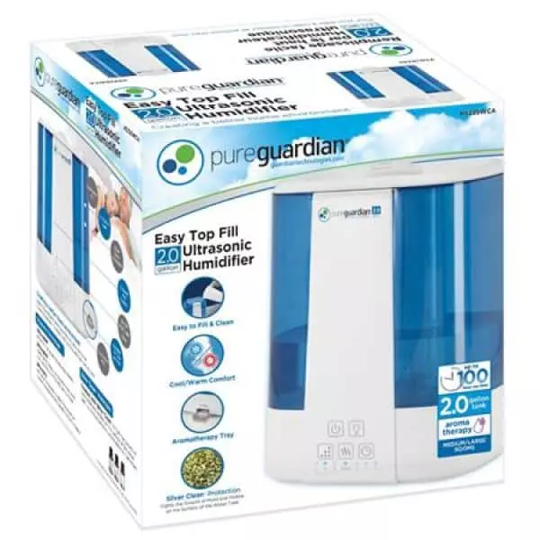 PureGuardian 2 Gal. Top Fill Ultrasonic Warm and Cool Mist Humidifier with Aroma Tray 12 PureGuardian 2 Gal. Top Fill Ultrasonic Warm and Cool Mist Humidifier with Aroma Tray - Image 10