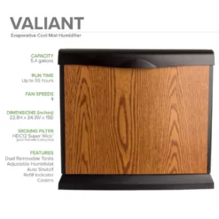 AIRCARE 5 Gal. Evaporative Humidifier for 4,000 sq. ft. 27 AIRCARE 5 Gal. Evaporative Humidifier for 4,000 sq. ft. -Air Quality Shop brown aircare humidifiers ea1407 fa 1000