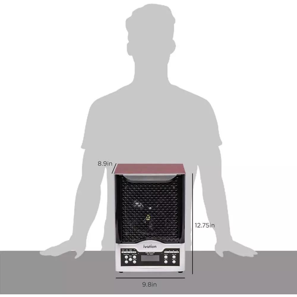 Unbranded 5 in 1 HEPA Ozone Generator and Air Purifier, Ionizer and Deodorizer w/Digital Display 7 Unbranded 5 in 1 HEPA Ozone Generator and Air Purifier, Ionizer and Deodorizer w/Digital Display - Image 5