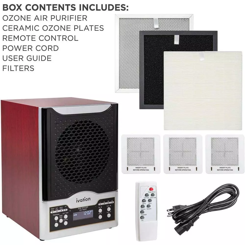 Unbranded 5 in 1 HEPA Ozone Generator and Air Purifier, Ionizer and Deodorizer w/Digital Display 10 Unbranded 5 in 1 HEPA Ozone Generator and Air Purifier, Ionizer and Deodorizer w/Digital Display - Image 8