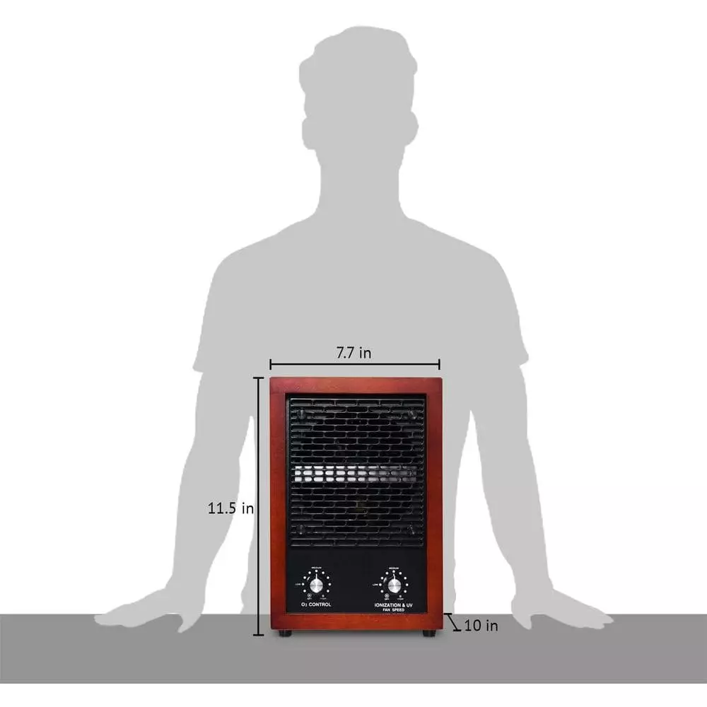 Ivation Air Purifier and Ozone Generator, Ionizer and Deodorizer, Odor Removal for Upto 3,700 sq.ft. with HEPA Filters 7 Ivation Air Purifier and Ozone Generator, Ionizer and Deodorizer, Odor Removal for Upto 3,700 sq.ft. with HEPA Filters - Image 5