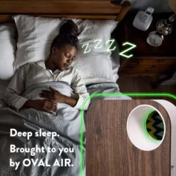OVAL AIR 3-Stage 5-in-1 Air Purifier for Rooms Upto 600 sq. ft. Reduces Allergies, Asthma, Pets, Odor, Smoke, Dark Wood 27 OVAL AIR 3-Stage 5-in-1 Air Purifier for Rooms Upto 600 sq. ft. Reduces Allergies, Asthma, Pets, Odor, Smoke, Dark Wood -Air Quality Shop browns tans oval air air purifiers air1000d fa 1000