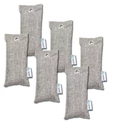 PureGuardian Air Purifying Bamboo Charcoal Bag, 2.6 oz (6-Pack)