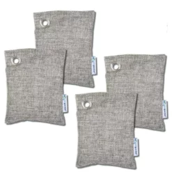 PureGuardian Air Purifying Bamboo Charcoal Bag, 3.5 oz (4-Pack)