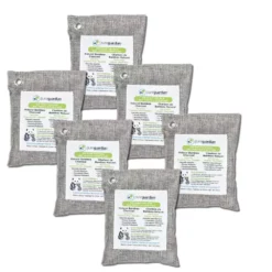 PureGuardian Air Purifying Bamboo Charcoal Bag, 7.1 oz (6-Pack)