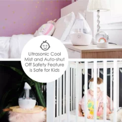 Crane 0.5 Gal. Droplet Ultrasonic Cool Mist Humidifier for Small to Medium Rooms up to 250 sq. ft. - Clear/White 14 Crane 0.5 Gal. Droplet Ultrasonic Cool Mist Humidifier for Small to Medium Rooms up to 250 sq. ft. - Clear/White -Air Quality Shop clear crane humidifiers ee 5302cw 1f 1000