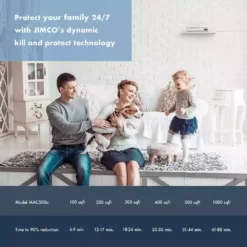 JIMCO UV-C 8 W Lamp for MAC500s -Air Quality Shop clear jimco air purifier accessories 400 104 1f 1000