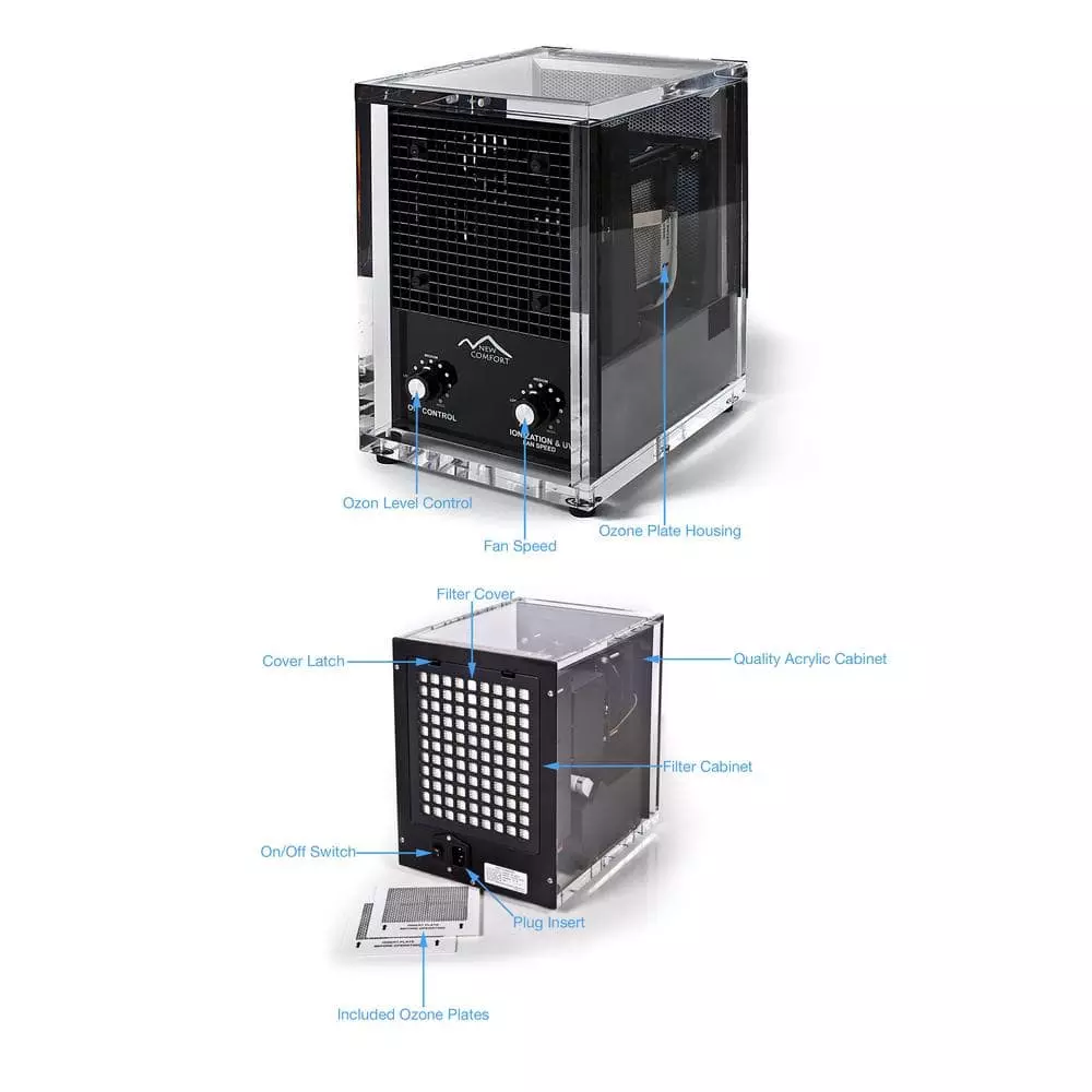 NEW COMFORT CA 3500 Ozone Generator and 6 Stage Air Purifier 4 NEW COMFORT CA 3500 Ozone Generator and 6 Stage Air Purifier - Image 2