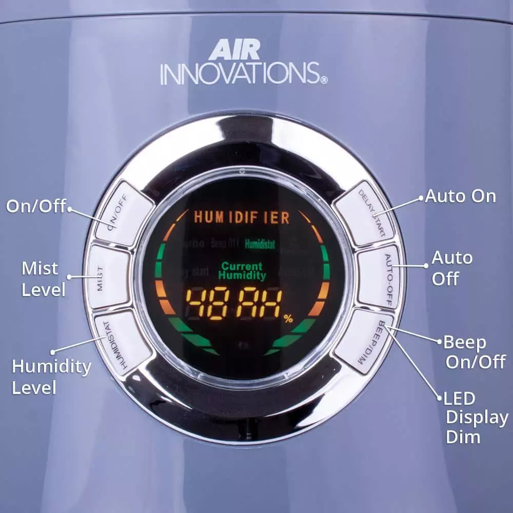 Air Innovations 1.7 Gal. Cool Mist Digital Humidifier for Large Rooms - Up to 600 sq. ft. 8 Air Innovations 1.7 Gal. Cool Mist Digital Humidifier for Large Rooms - Up to 600 sq. ft. - Image 6