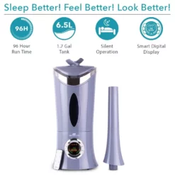 Air Innovations 1.7 Gal. Ultrasonic Cool Mist Humidifier with Remote for Large Rooms up to 600 sq. ft. 14 Air Innovations 1.7 Gal. Ultrasonic Cool Mist Humidifier with Remote for Large Rooms up to 600 sq. ft. -Air Quality Shop grays air innovations humidifiers humid13 plat 4f 1000 1